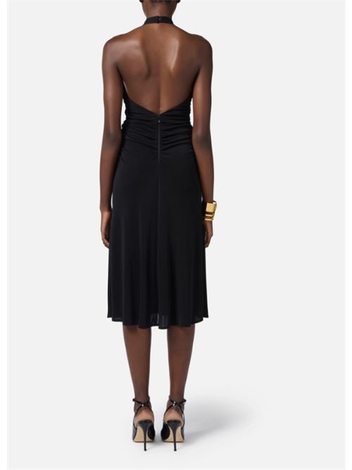 ABITO CON SCOLLO INCROCIATO ELISABETTA FRANCHI | AB71953E2110 NERO